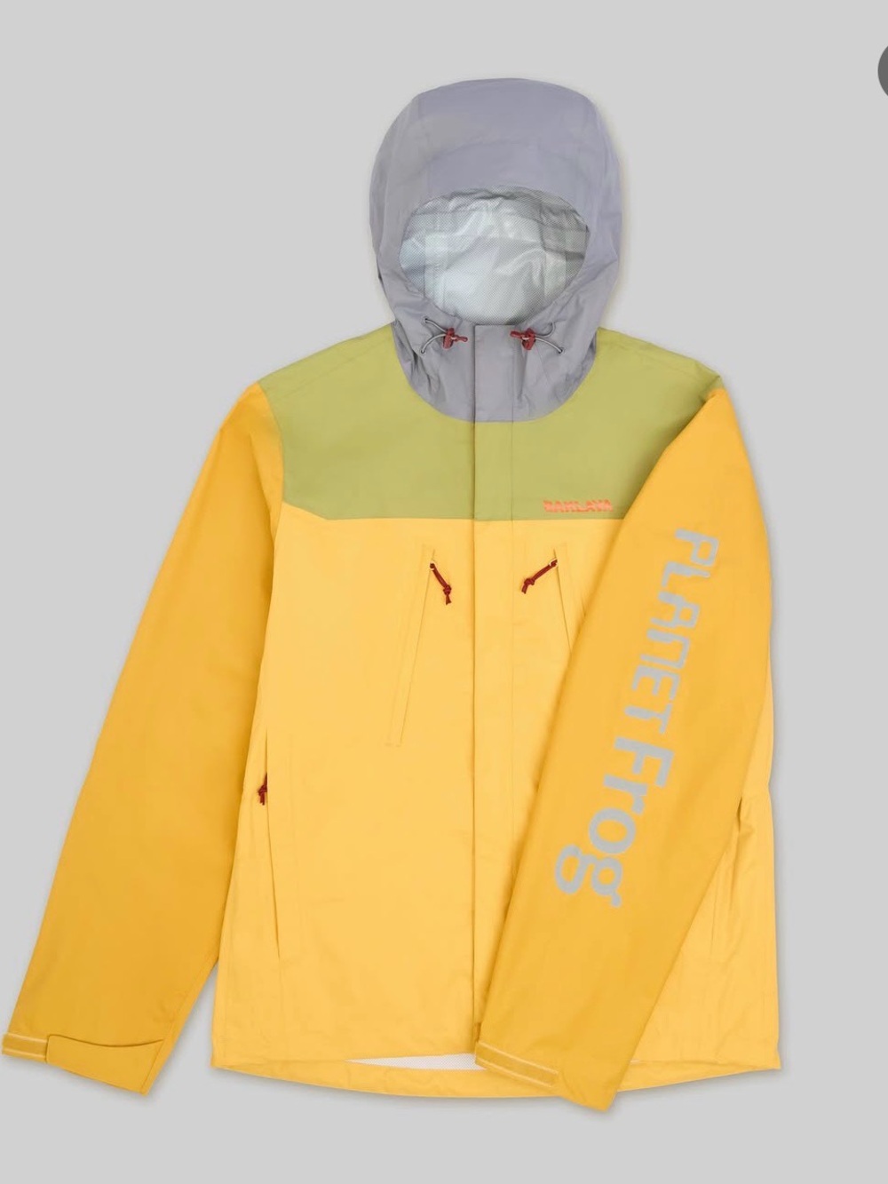 Action Bronson baklava Planet frog yellow jacket windbreaker